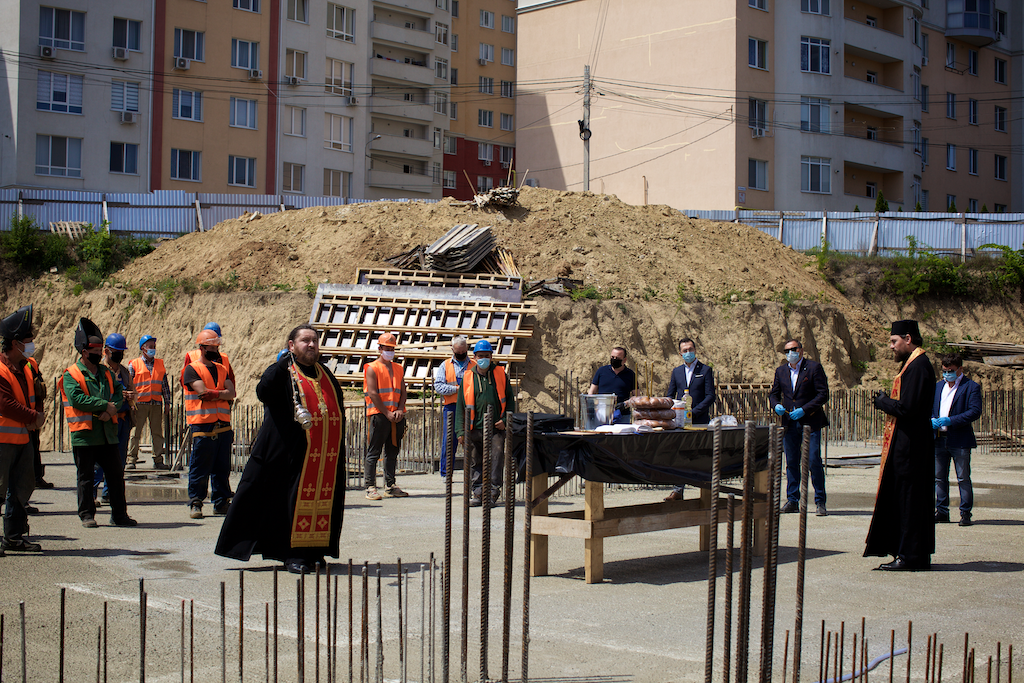 Binecuvântarea lucrărilor și sfințirea construcției "Testemitanu", 19 mai 2020