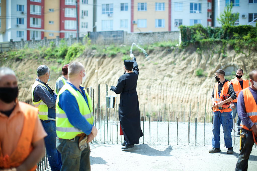 Binecuvântarea lucrărilor și sfințirea construcției "Testemitanu", 19 mai 2020