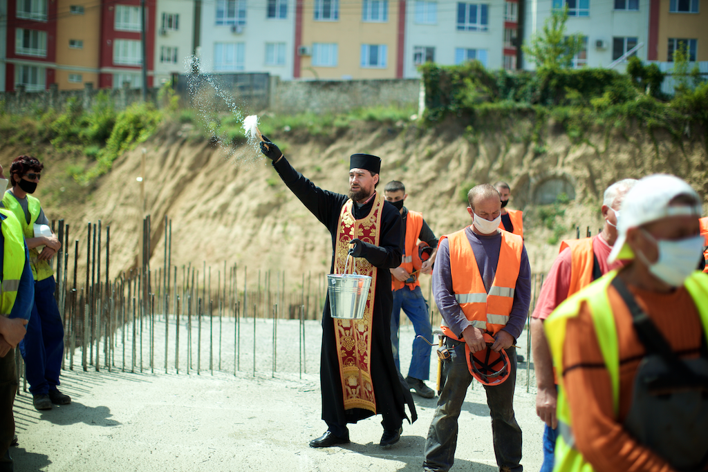 Binecuvântarea lucrărilor și sfințirea construcției "Testemitanu", 19 mai 2020