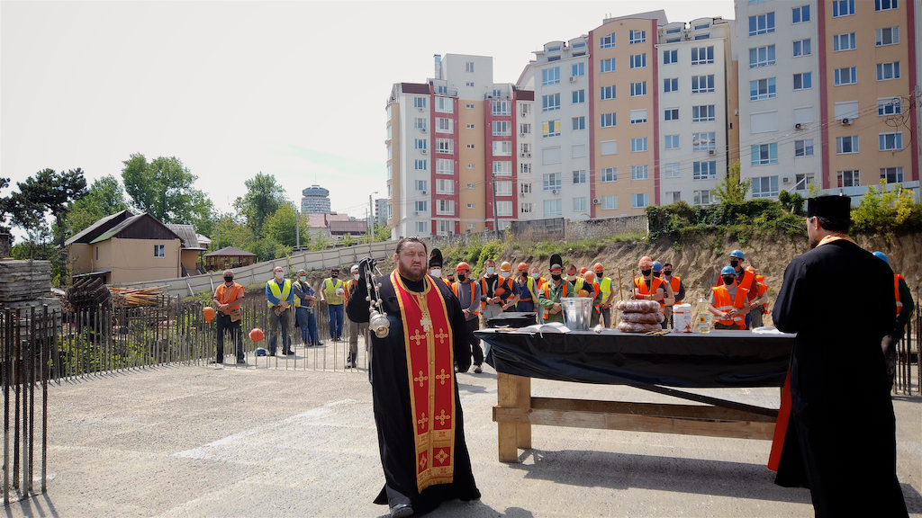 Binecuvântarea lucrărilor și sfințirea construcției "Testemitanu", 19 mai 2020