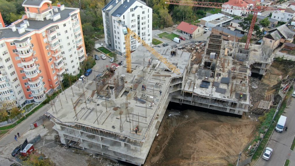 Complexul TESTEMIȚANU, progresul lucrărilor la șantier 05.11.2020